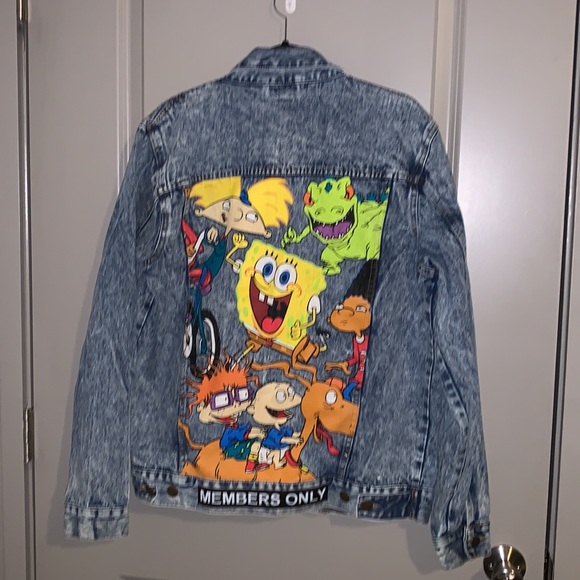 Member’s only denim Nickelodeon jacket - Picture 7 of 8